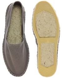 dunkelgraue Espadrilles von Asos