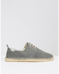 dunkelgraue Espadrilles von Soludos