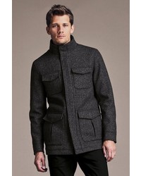 dunkelgraue Feldjacke von next