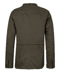 dunkelgraue Feldjacke von Urban Surface