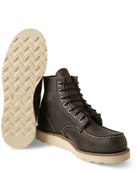 dunkelgraue Gummi Stiefel von Red Wing Shoes