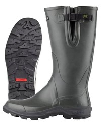 dunkelgraue Gummistiefel von Nokian