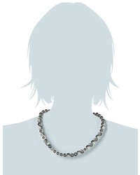 dunkelgraue Halskette von DNA Jewels