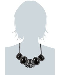 dunkelgraue Halskette