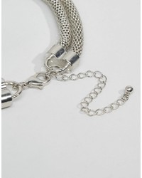 dunkelgraue Halskette von Asos