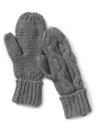 dunkelgraue Handschuhe von Blaumax