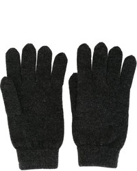 dunkelgraue Handschuhe von N.Peal
