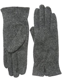 dunkelgraue Handschuhe von Nümph
