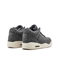 dunkelgraue hohe Sneakers von Jordan