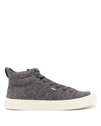 dunkelgraue hohe Sneakers von Cariuma