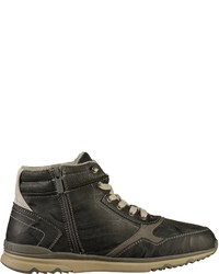 dunkelgraue hohe Sneakers von Mustang