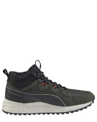 dunkelgraue hohe Sneakers von Puma