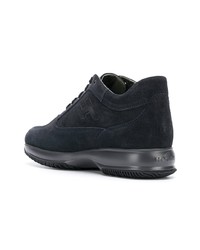 dunkelgraue hohe Sneakers von Hogan