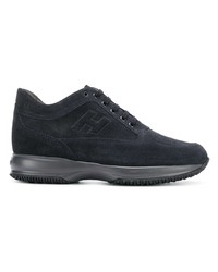 dunkelgraue hohe Sneakers von Hogan