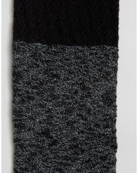 dunkelgraue hohen Socken von Jonathan Aston