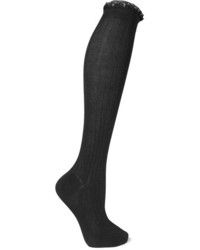 dunkelgraue hohen Socken von Prada