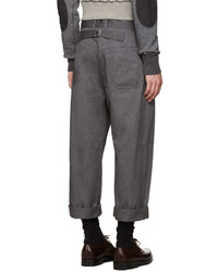 dunkelgraue Hose von Junya Watanabe