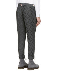 dunkelgraue Hose von Thom Browne