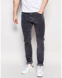 dunkelgraue Hose von Weekday