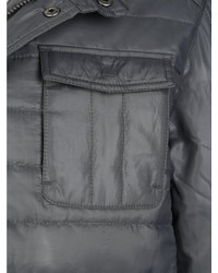 dunkelgraue Jacke mit einer Kentkragen und Knöpfen von ROGER KENT
