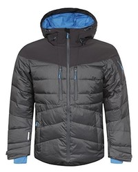 dunkelgraue Jacke von Icepeak