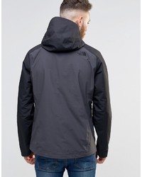 dunkelgraue Jacke von The North Face