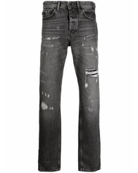 dunkelgraue Jeans mit Destroyed-Effekten von BOSS HUGO BOSS