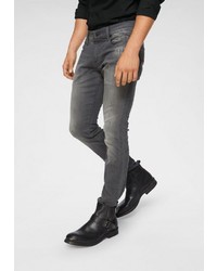 dunkelgraue Jeans mit Destroyed-Effekten von G-Star RAW