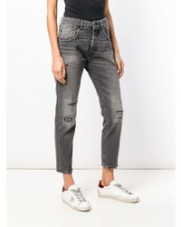 dunkelgraue Jeans mit Destroyed-Effekten von Golden Goose Deluxe Brand