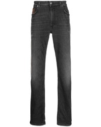 dunkelgraue Jeans mit Destroyed-Effekten von Roberto Cavalli