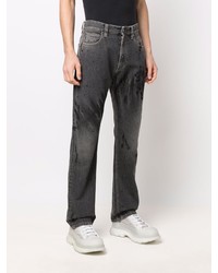 dunkelgraue Jeans mit Destroyed-Effekten von Just Cavalli