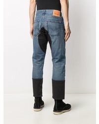 dunkelgraue Jeans mit Flicken von Junya Watanabe MAN