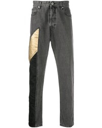 dunkelgraue Jeans mit Flicken von Just Cavalli