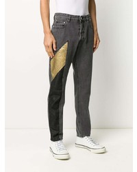 dunkelgraue Jeans mit Flicken von Just Cavalli