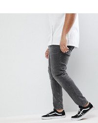 dunkelgraue Jeans von ASOS DESIGN