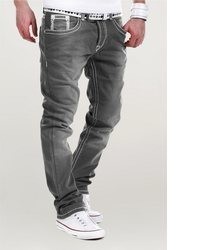 dunkelgraue Jeans von behype