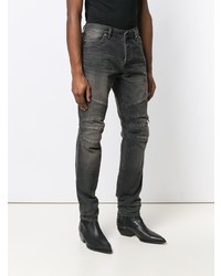 dunkelgraue Jeans von Balmain