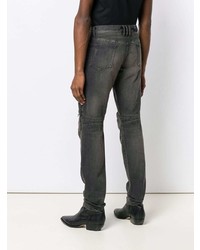 dunkelgraue Jeans von Balmain