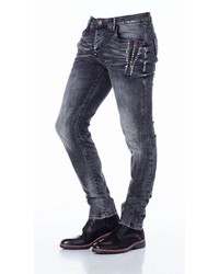 dunkelgraue Jeans von Cipo & Baxx