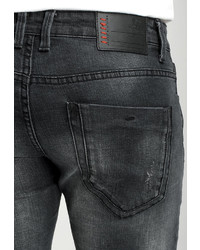 dunkelgraue Jeans von CROSSHATCH 5-Pocket-Jeans »Xavior«