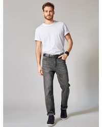 dunkelgraue Jeans von MEN PLUS BY HAPPY SIZE