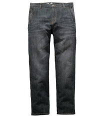 dunkelgraue Jeans von MEN PLUS BY HAPPY SIZE