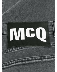 dunkelgraue Jeans von Mcq By Alexander Mcqueen Eyewear