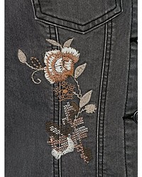 dunkelgraue Jeansjacke von AMY VERMONT