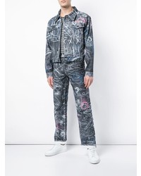 dunkelgraue Jeansjacke von Charles Jeffrey Loverboy