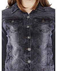 dunkelgraue Jeansjacke von Colorado Denim