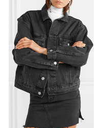 dunkelgraue Jeansjacke von Adaptation