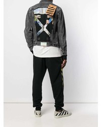 dunkelgraue Jeansjacke von Off-White