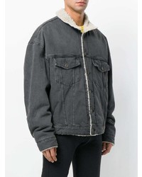 dunkelgraue Jeansjacke von Yeezy