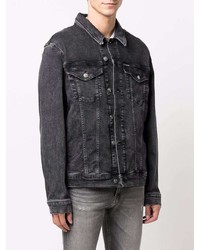 dunkelgraue Jeansjacke von Calvin Klein Jeans